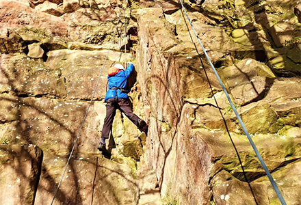 Rock Climb/Abseil Adventure Day