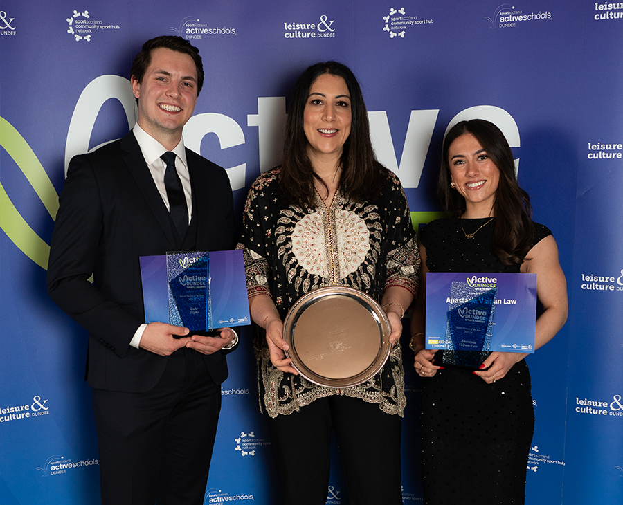Sports Person of the Year Anastasia Vaipan-Law & Luke Digby  